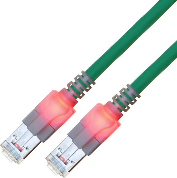 Easylan CS1OTCDCD0010 RJ45 Patchkabel CAT 6 S/FTP 1m Türkis 1St.