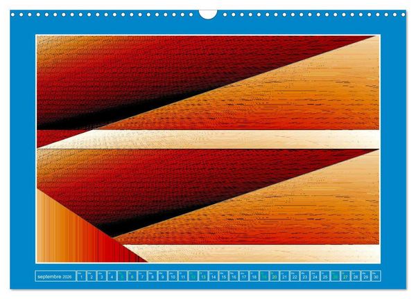 Produktbild: Art abstrait et contemporain (Calendrier mural 2026 DIN A3 vertical), CALVENDO calendrier mensuel