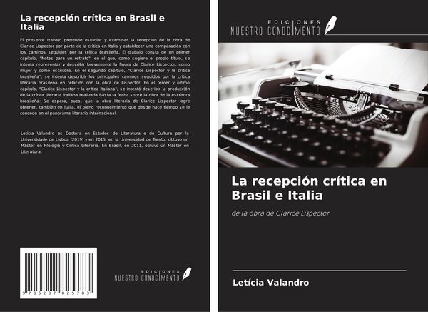 Produktbild: La recepci&oacute;n cr&iacute;tica en Brasil e Italia