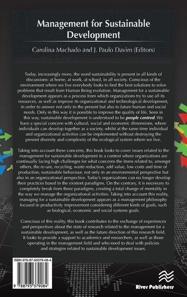 Produktbild: Management for Sustainable Development
