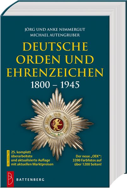 Produktbild: Deutsche Orden und Ehrenzeichen 1800 &ndash; 1945