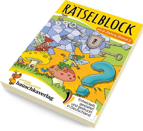 Produktbild: Rätselblock ab 6 Jahre - Band 3