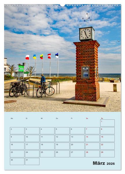 Produktbild: Kaiserb&auml;der auf Usedom (Wandkalender 2026 DIN A2 hoch), CALVENDO Monatskalender
