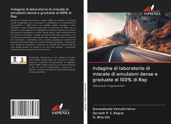 Produktbild: Indagine di laboratorio di miscele di emulsioni dense e graduate al 100% di Rap