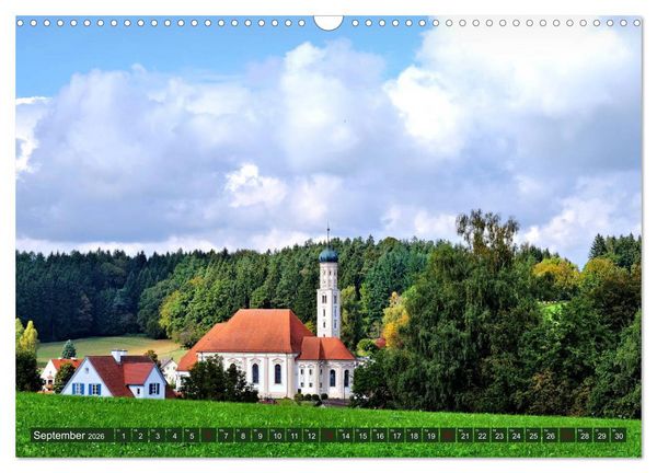 Produktbild: Wiesen W&auml;lder Weiher. Der Naturpark Augsburg-Westliche W&auml;lder (Wandkalender 2026 DIN A3 quer), CALVENDO Monatskalender