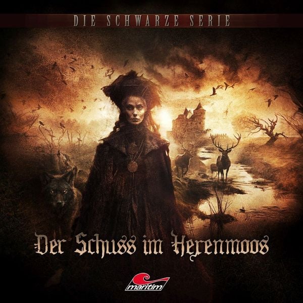 Produktbild: Die Schwarze Serie - Der Schuss im Hexenmoos,1 Audio-CD