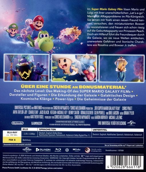 Produktbild: Der Super Mario Galaxy Film