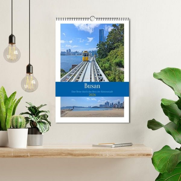 Produktbild: Busan - Eine Reise durch das Herz der K&uuml;stenstadt (Wandkalender 2026 DIN A3 hoch), CALVENDO Monatskalender