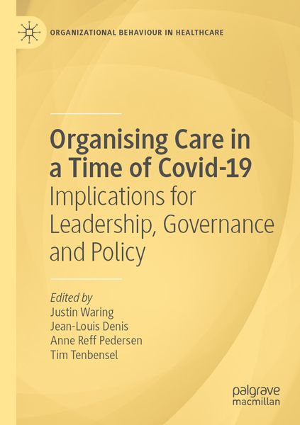 Produktbild: Organising Care in a Time of Covid-19