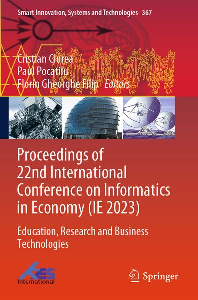 Produktbild: Proceedings of 22nd International Conference on Informatics in Economy (IE 2023)