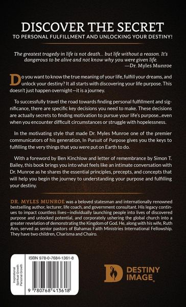 Produktbild: In Pursuit Of Purpose