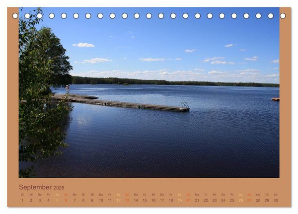 Produktbild: S&uuml;dschweden (Tischkalender 2026 DIN A5 quer), CALVENDO Monatskalender