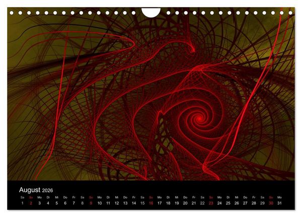 Produktbild: unbekannte Welten (Wandkalender 2026 DIN A4 quer), CALVENDO Monatskalender