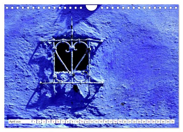 Produktbild: Chefchaouen - Blue Details (Wandkalender 2026 DIN A4 quer), CALVENDO Monatskalender