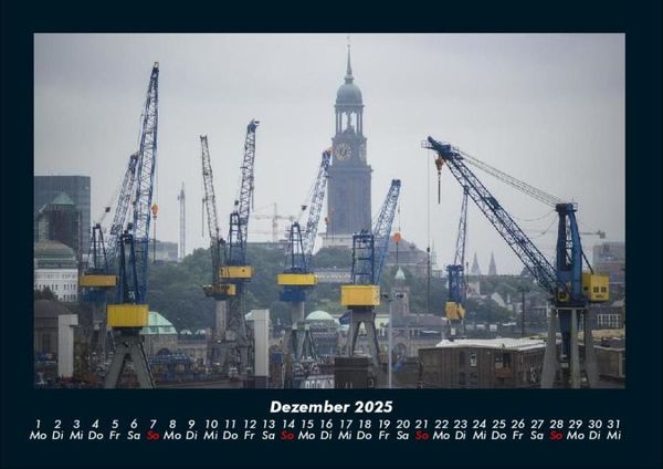 Produktbild: Hamburgs Sch&ouml;nheit 2025 Fotokalender DIN A4