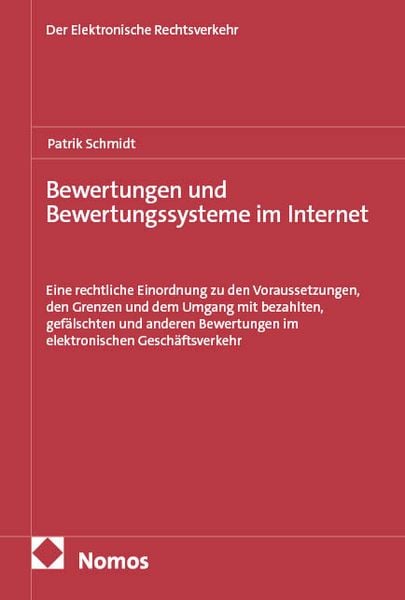 Produktbild: Bewertungen und Bewertungssysteme im Internet