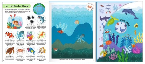 Produktbild: Mein magisches Rubbelsticker-Buch Meerestiere
