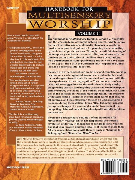 Produktbild: Handbook for Multisensory Worship Volume 2