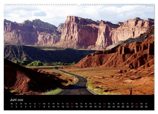 Produktbild: USA-S&uuml;dwesten von seiner sch&ouml;nsten Seite 2026 (Wandkalender 2026 DIN A2 quer), CALVENDO Monatskalender
