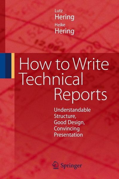 Produktbild: Hering, L: How to Write Technical Reports