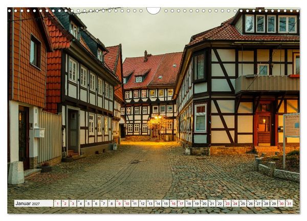 Produktbild: Ein Blick auf Osterode am Harz in Farbe (Wandkalender 2027 DIN A3 quer), CALVENDO Monatskalender