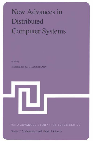 Produktbild: New Advances in Distributed Computer Systems