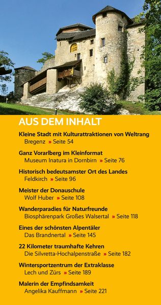 Produktbild: TRESCHER Reiseführer Vorarlberg
