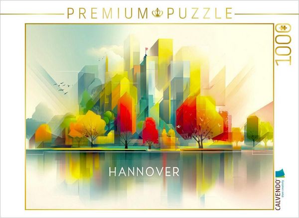 Produktbild: CALVENDO Puzzle Hannover | 1000 Teile Lege-Gr&ouml;&szlig;e 64x48cm Foto-Puzzle f&uuml;r gl&uuml;ckliche Stunden