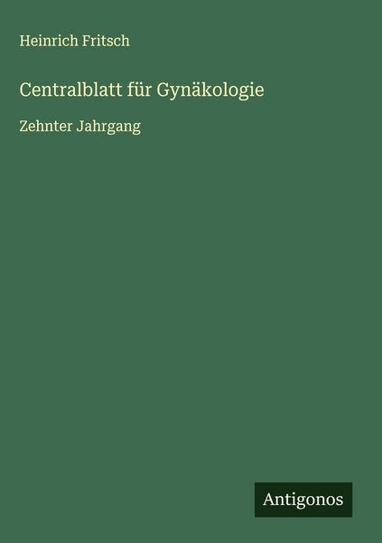 Produktbild: Centralblatt f&uuml;r Gyn&auml;kologie