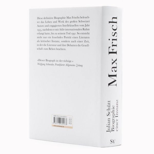 Produktbild: Max Frisch - Biographie einer Instanz. 1955-1991 (Max-Frisch-Biographie 2)