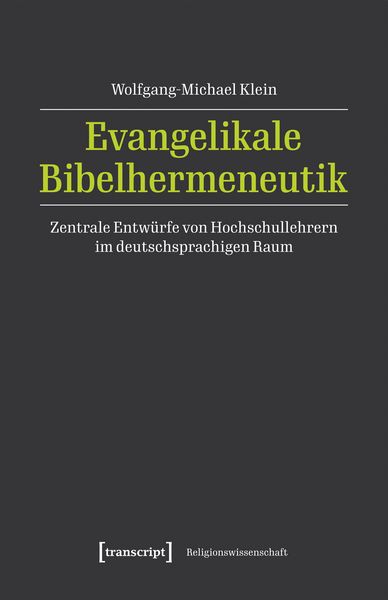 Produktbild: Evangelikale Bibelhermeneutik