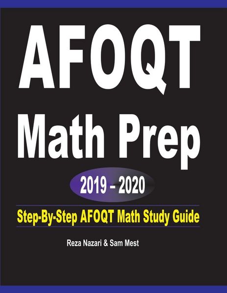 Produktbild: AFOQT Math Prep 2019 - 2020