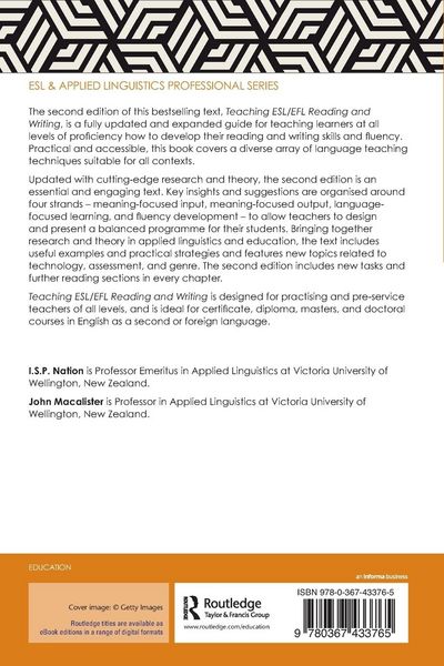 Produktbild: Teaching ESL/EFL Reading and Writing