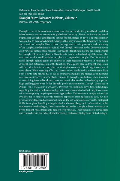 Produktbild: Drought Stress Tolerance in Plants, Vol 2