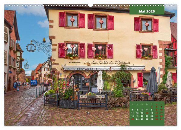 Produktbild: Kaisersberg Perle des Elsass (Wandkalender 2026 DIN A2 quer), CALVENDO Monatskalender