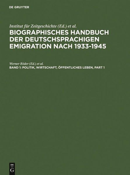 Produktbild: Politik, Wirtschaft, &Ouml;ffentliches Leben.