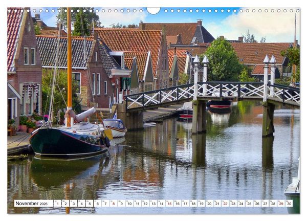 Produktbild: Idylle am Ijsselmeer (Wandkalender 2026 DIN A3 quer), CALVENDO Monatskalender