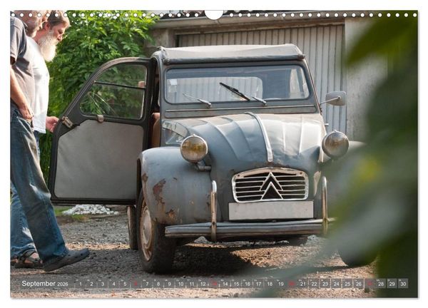 Produktbild: Citro&euml;n 2CV Alte Liebe rostet nicht (Wandkalender 2026 DIN A3 quer), CALVENDO Monatskalender