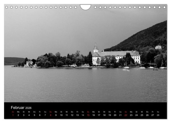 Produktbild: Architektur in Schwarz-Wei&szlig; (Wandkalender 2026 DIN A4 quer), CALVENDO Monatskalender
