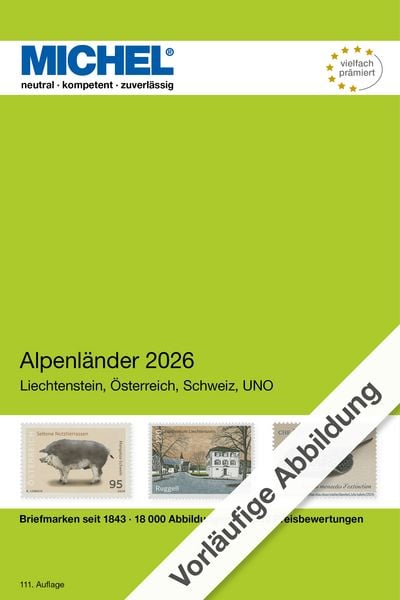 Produktbild: Alpenl&auml;nder 2026