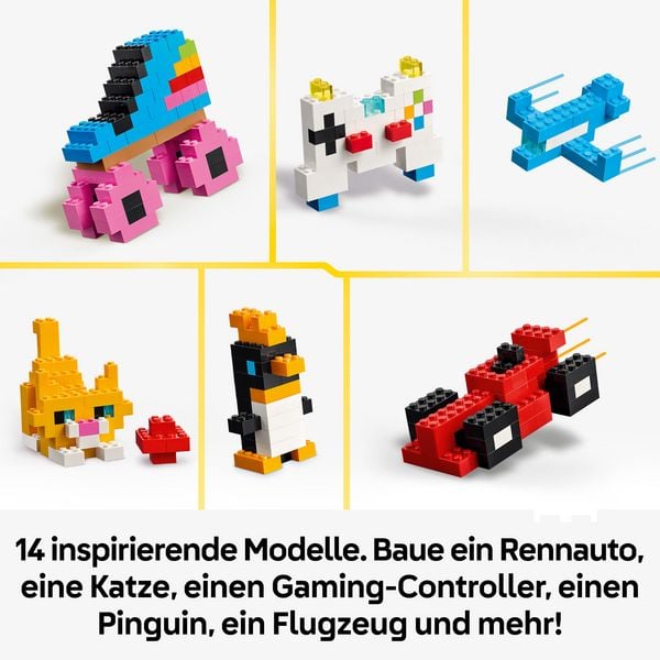 Produktbild: LEGO 11045 Classic Kreative Bunte Steine, Bauspielzeug, entwicklungsf&ouml;rderndes MINT-Set