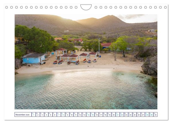 Produktbild: Strand und Meer auf Cura&ccedil;ao (Wandkalender 2026 DIN A4 quer), CALVENDO Monatskalender