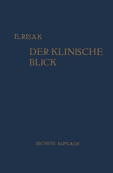 Produktbild: Der Klinische Blick