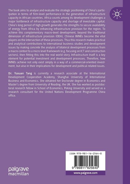 Produktbild: The Operations of Chinese Infrastructure Multinationals in Africa