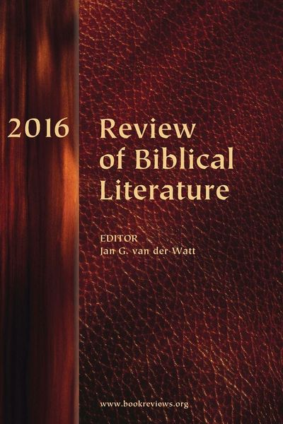 Produktbild: Review of Biblical Literature, 2016