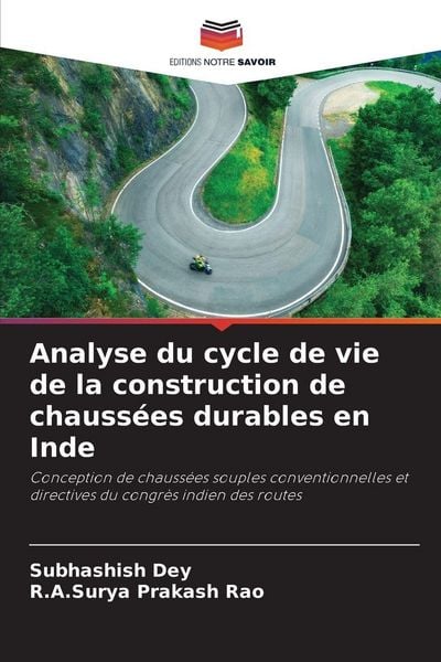 Produktbild: Analyse du cycle de vie de la construction de chauss&eacute;es durables en Inde