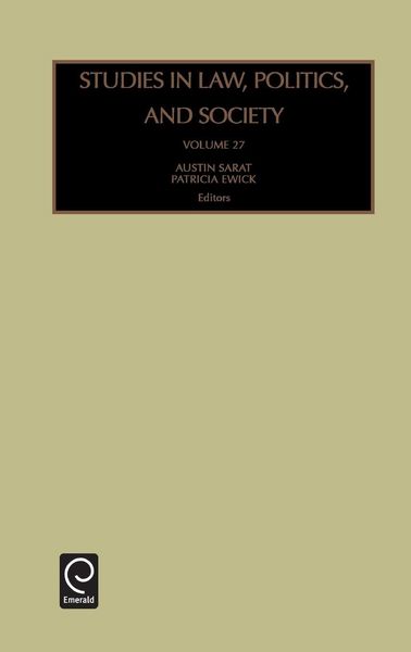 Produktbild: Studies in Law, Politics and Society