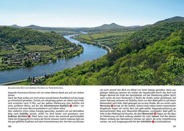 Produktbild: ROTHER Wanderf&uuml;hrer B&ouml;hmische Schweiz. 55 Touren im tschechischen Teil des Elbsandsteingebirges &ndash; mit B&ouml;hmischem Mittelgebirge