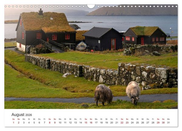 Produktbild: F&Auml;R&Ouml;ER INSELN - Herbstlichter (Wandkalender 2026 DIN A3 quer), CALVENDO Monatskalender