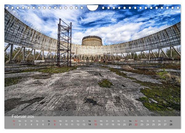 Produktbild: Tschernobyl - In der Sperrzone (Wandkalender 2026 DIN A4 quer), CALVENDO Monatskalender